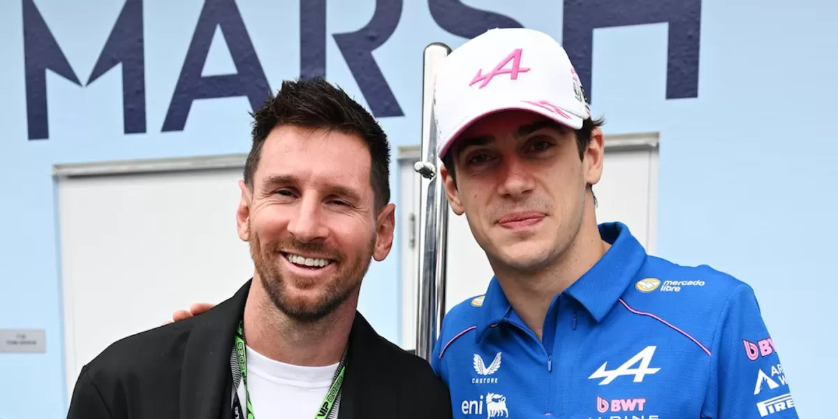 Franco Colapinto contó que lloró al ver la despedida de Lionel Messi