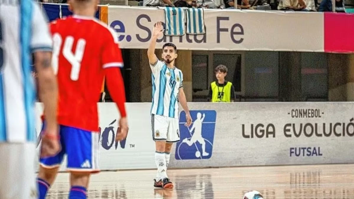 Arrancó el sudamericano de futsal en el Invencible de Santa Fe