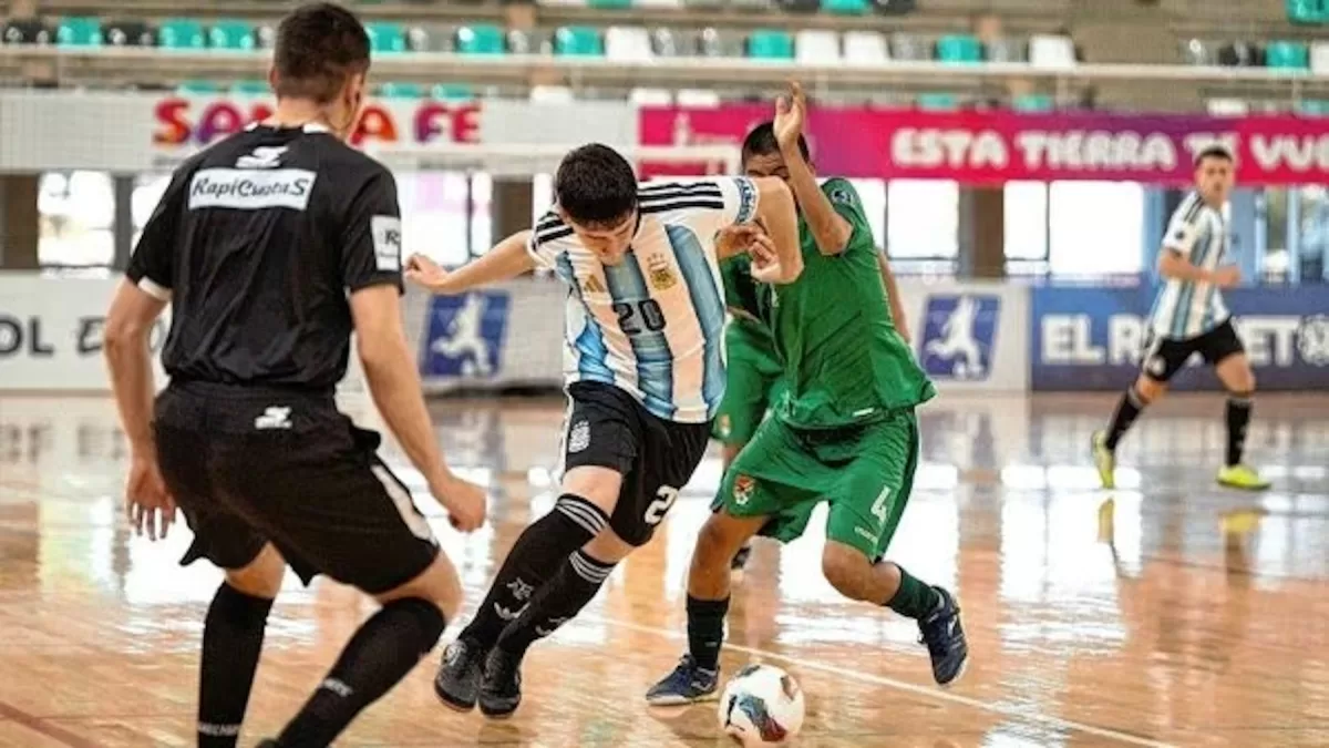 Segunda fecha de Liga Evolución de Futsal: Doble triunfo de Argentina frente a Bolivia