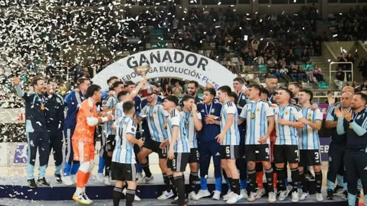 Zona Sur de la Liga Evolución de Futsal: Argentina celebró en Santa Fe