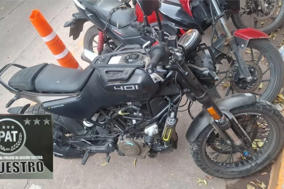 Le robaron la moto a un fiscal y detuvieron al ladrón
