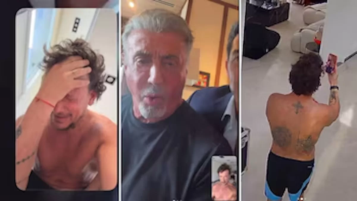 El llamado de Sylvester Stallone que dejó sin palabras a Nico Vázquez