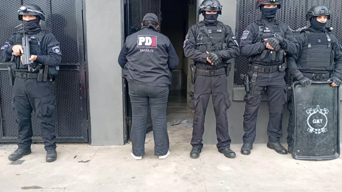 Detuvieron a cuatro personas tras tres allanamientos en San Lorenzo