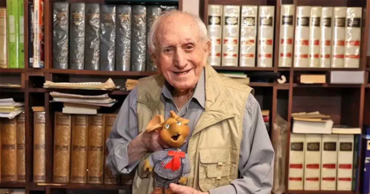 Murió a los 100 años Peppino Mazzullo, la voz italiana del Topo Gigio