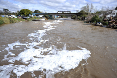 El Río Paraná llegó a los 5 metros, la cota de alerta para la zona