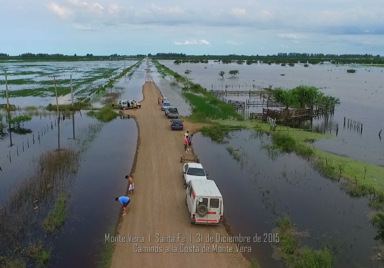 Esta mañana el nivel del río Paraná llegó a 6,48 metros en Santa Fe