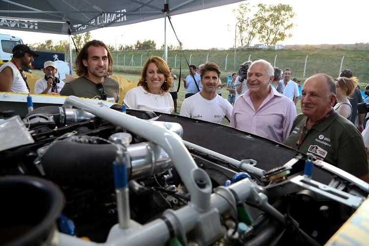 Miguel Lifschitz recorrió el primer campamento del Dakar 2016