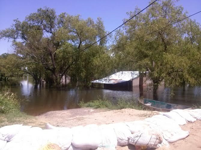 Crecida del Río Paraná - Defensas