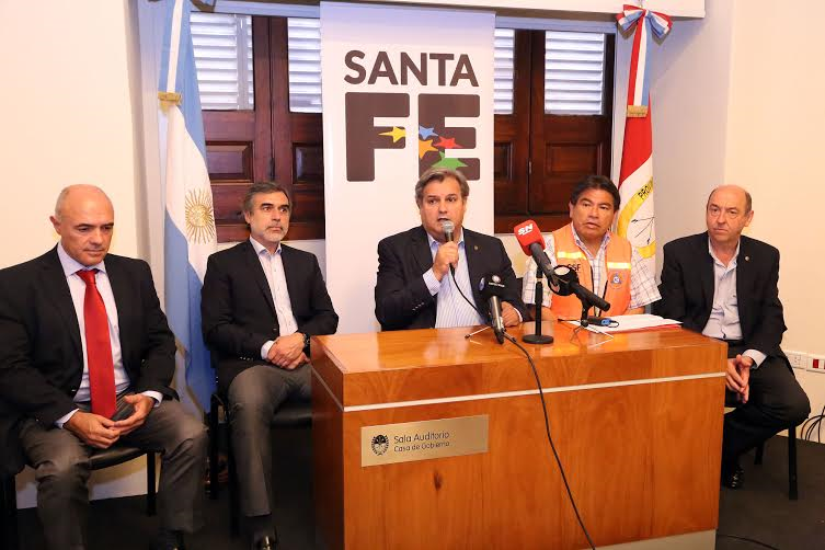 El Comité de Emergencia Hídrica dio detalles sobre la situación en la Provincia de Santa Fe