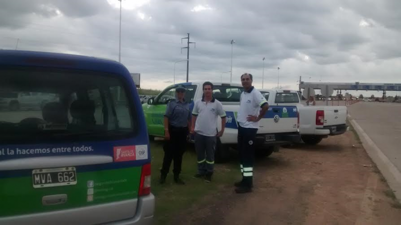 La APSV desplegó un amplio operativo de control por el ingreso de los vehículos del Dakar 