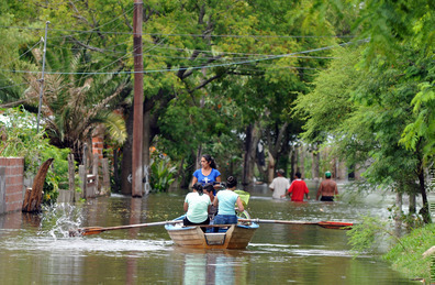 Crecida del Río Paraná