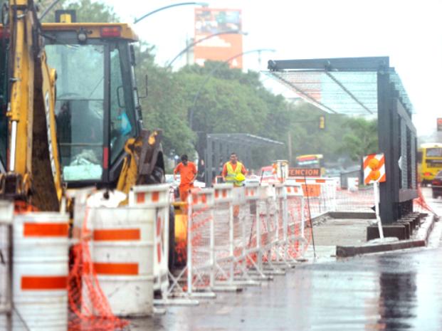 Funcionarios nacionales llegan hoy a Rosario a supervisar la obra del Movibus