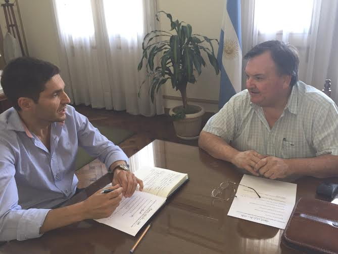 El senador Michlig fue recibido por el Ministro Pullaro para el análisis de una amplia agenda de temas