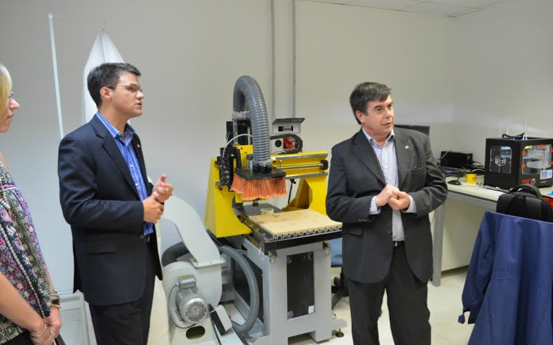 El Ministro de Ciencia, Tecnología e Innovación Productiva visitó el Cites del Grupo Sancor Seguros