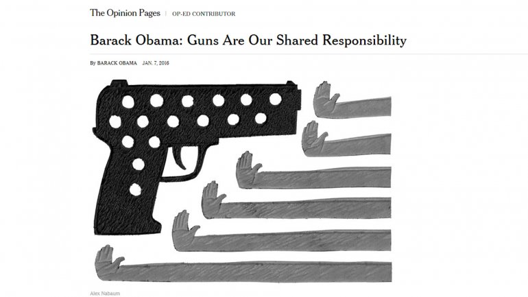 Barack Obama, en su editorial de The New York Times: 