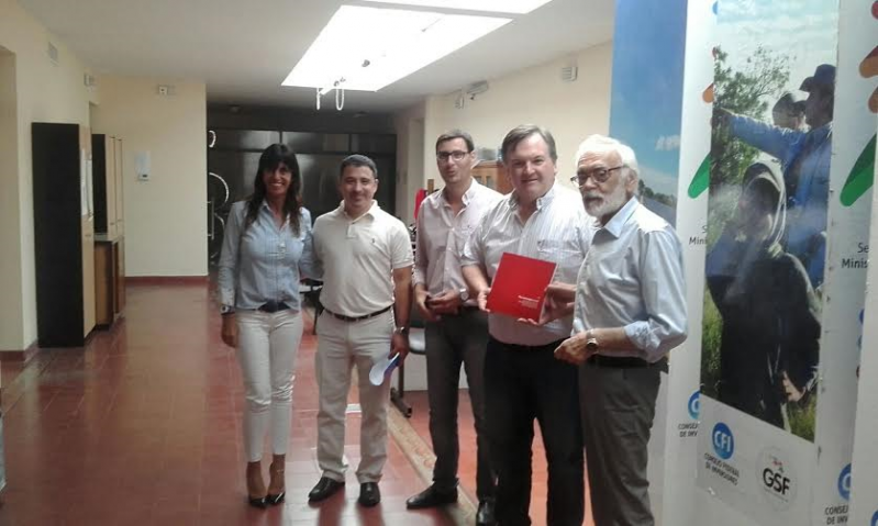 Michlig fue recibido por Martín Bulos, para analizar la agenda de eventos populares del 2016