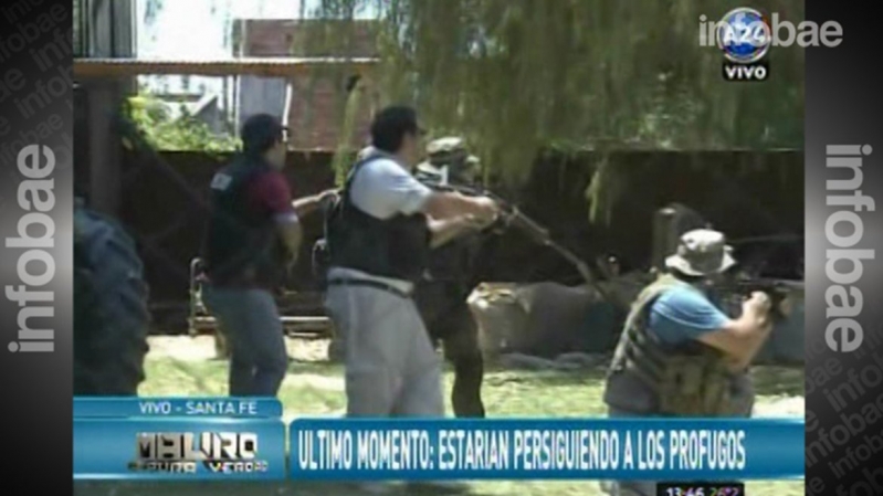 Continúa en Santa Fe el operativo en busca de los prófugos