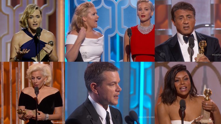 Los ganadores de los 73° Globos de Oro