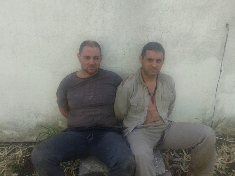 Cristian Lanatta y Víctor Schillaci cayeron en un molino arrocero tras haber tomado un rehén