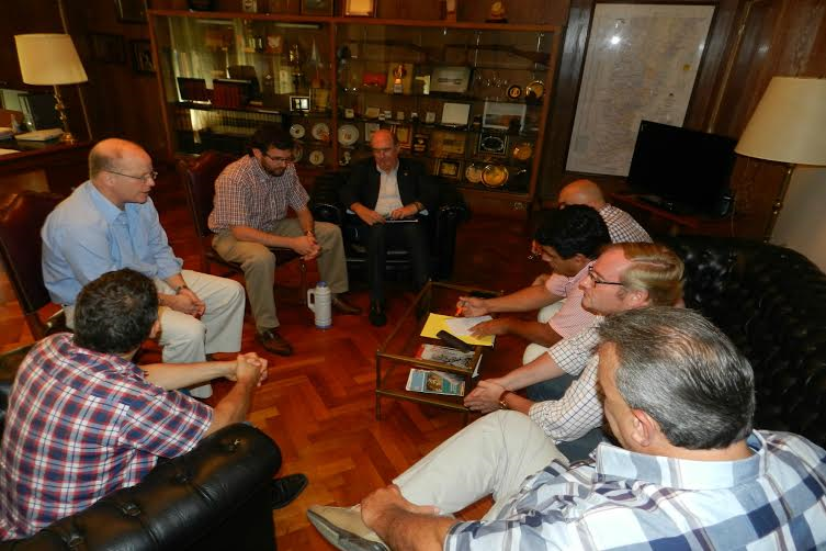Contigiani recibió a representantes de APYME Santa Fe