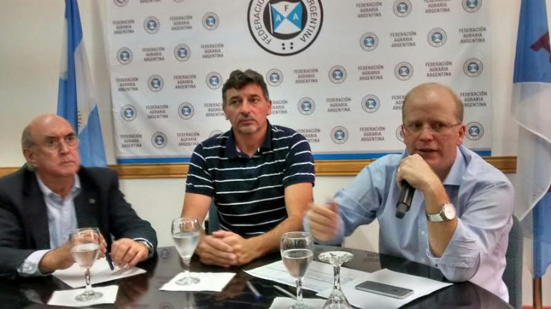 Contigiani se reunió con autoridades de la Federación Agraria Argentina