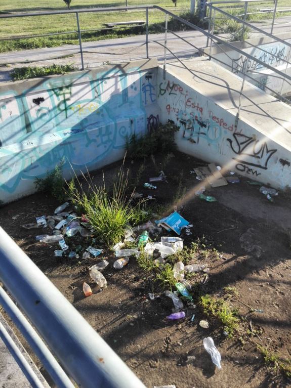 Vecinos reclaman presencia municipal ante el abandono en sectores del Parque Federal