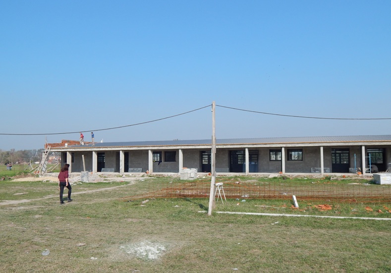 Este año se inaugurará el edificio de la escuela del barrio Mocoví