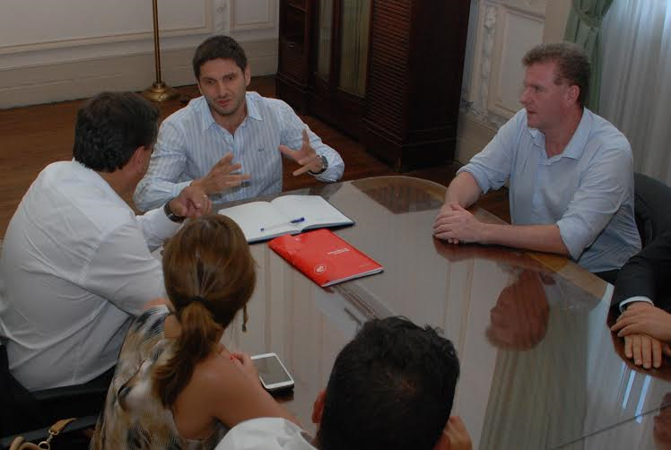 Pullaro se reunió con el secretario del consejo de seguridad interior Gerardo Milman