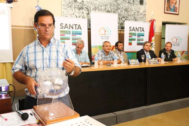 Realizaron el sorteo de ubicación de 40 lotes para trabajadores de la CGT Santa Fe