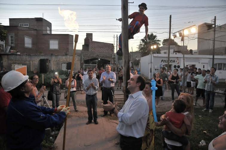 En Barrio Los Ángeles, otras 94 familias están conectadas al servicio de gas natural