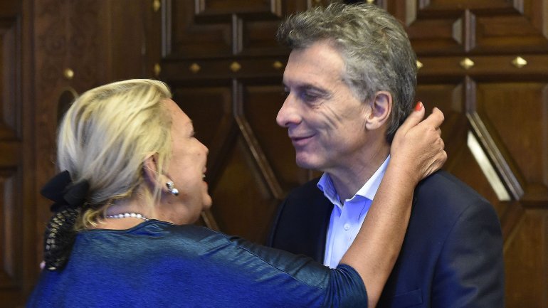 Mauricio Macri recibió a Elisa Carrió para hablar de la agenda legislativa de Cambiemos