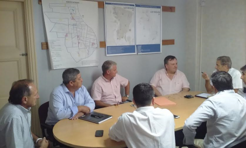 Felipe Michlig se reunió con el directorio de la EPE