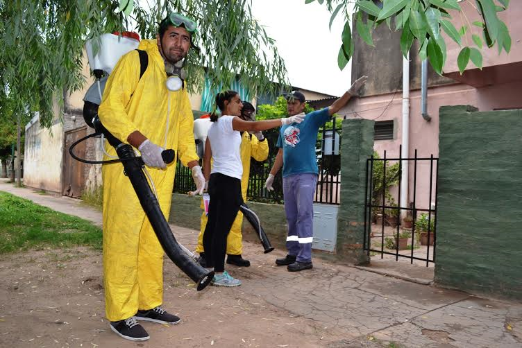 Dengue - Fumigación en Santo Tomé