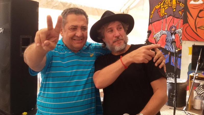 Reapareció Amado Boudou: 