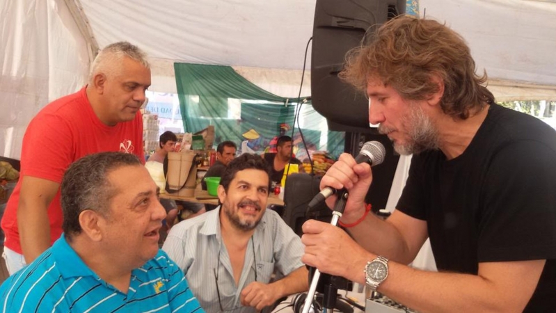 Boudou y Delia