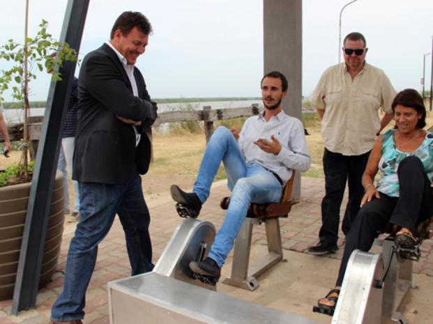Inauguraron el paseo ecológico en la costanera de San Lorenzo 
