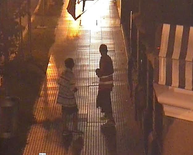 Cámaras de seguridad - Robo en Las Delicias