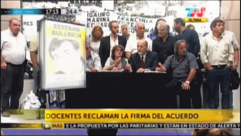 Docentes: el Gobierno busca que se cierren las paritarias provinciales antes que la nacional