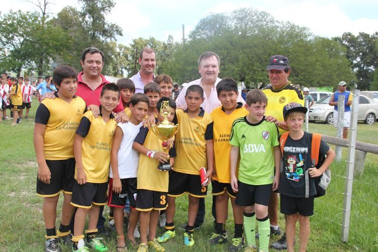 Michlig estuvo en el Encuentro de Fútbol Infantil de Arrufó