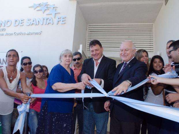 Inauguraron nuevo Centro de Salud del barrio Islas Malvinas en San Lorenzo 