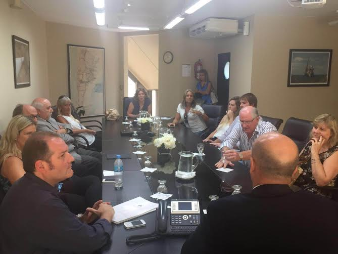 Por primera vez las autoridades del Enargás recibieron a los familiares de calle Salta 2141