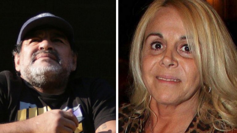 POR PEDIDO DE MARADONA, SOLICITAN INDAGATORIA A CLAUDIA VILLAFAÑE