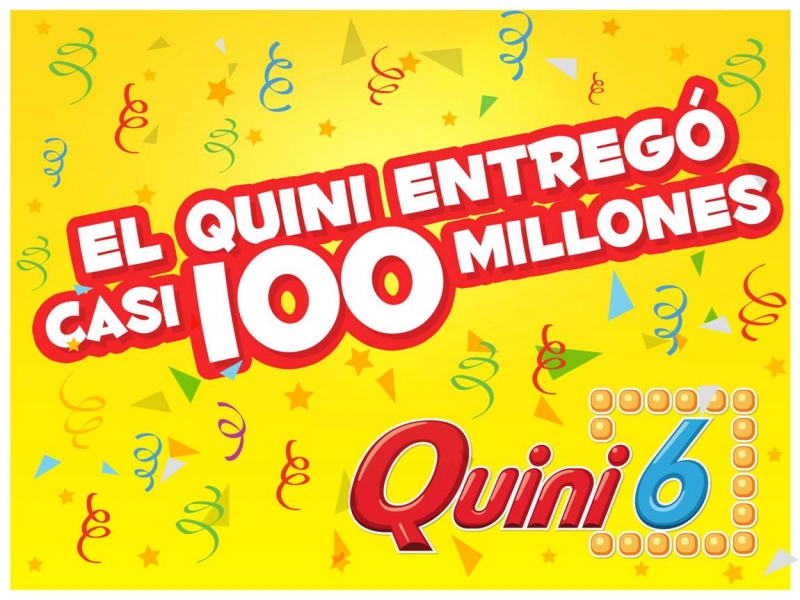 Quini 6 repartió casi $100 millones en una noche