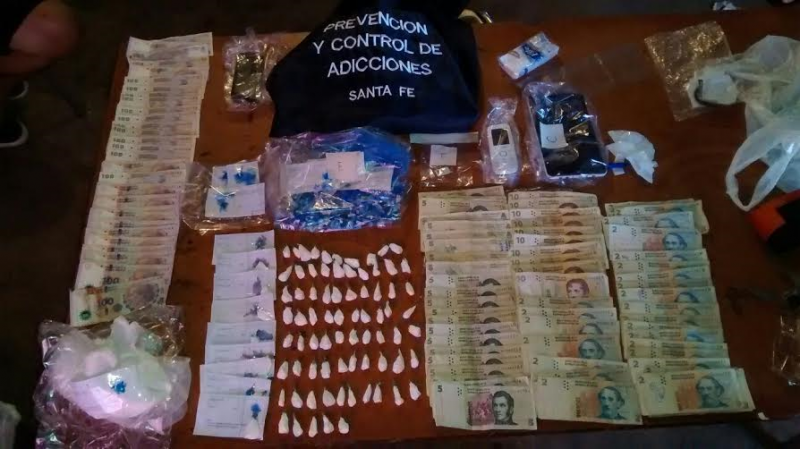 Secuestraron cocaína fraccionada en Coronda
