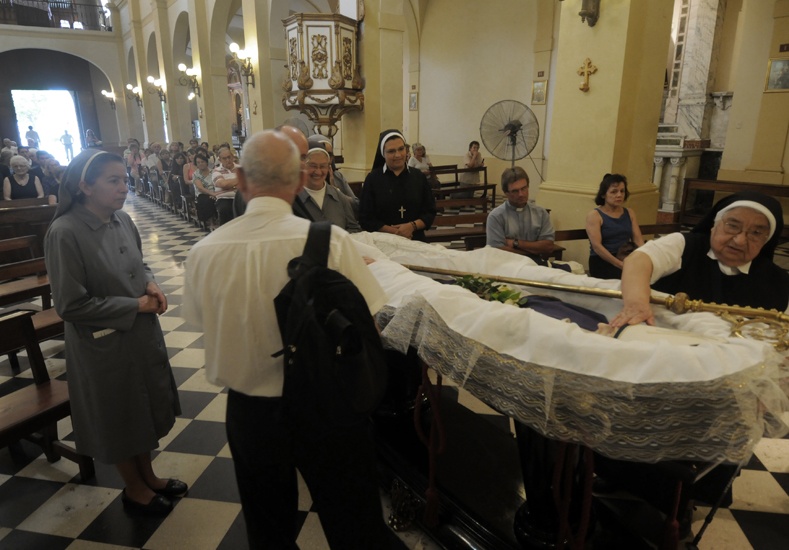 Despidieron a Moisés Blanchoud, “un hombre de unidad, un ejemplo”
