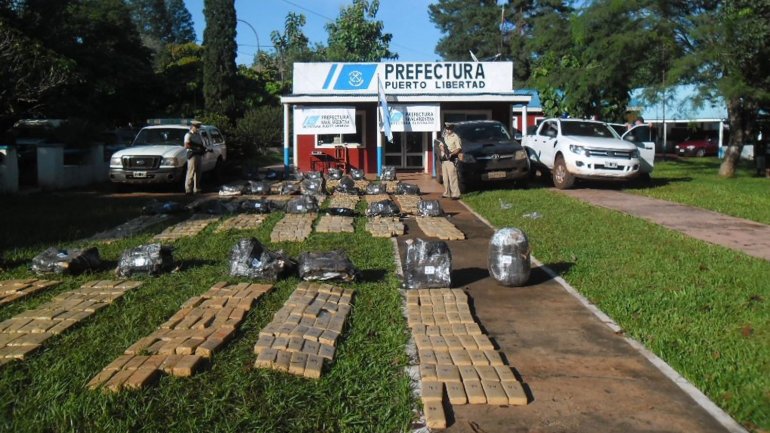 Secuestraron una tonelada de marihuana que iba a centros urbanos