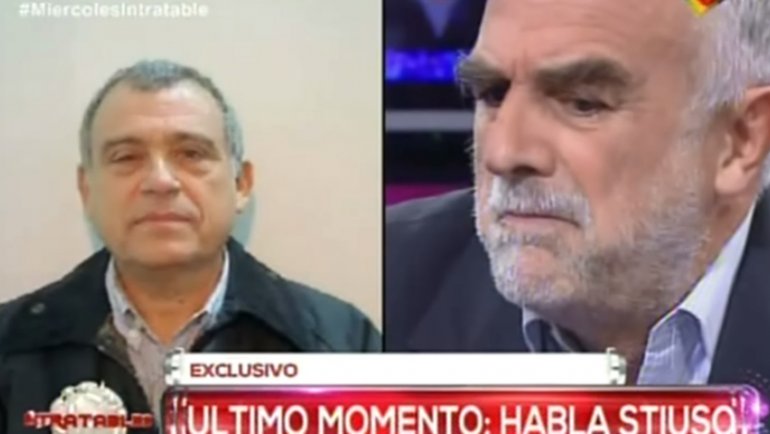 Antonio Stiuso llamó a un programa de televisión en vivo