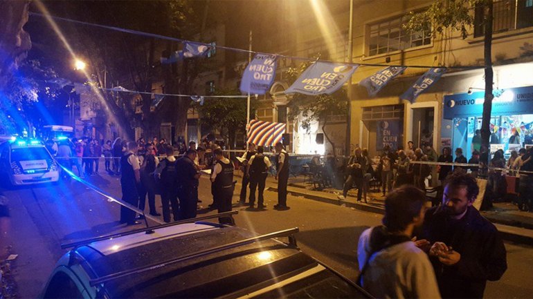 Militantes kirchneristas denuncian que les dispararon mientras inauguraban un local