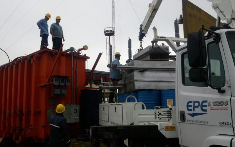 La EPE repotenció la Estación Transformadora San Carlos
