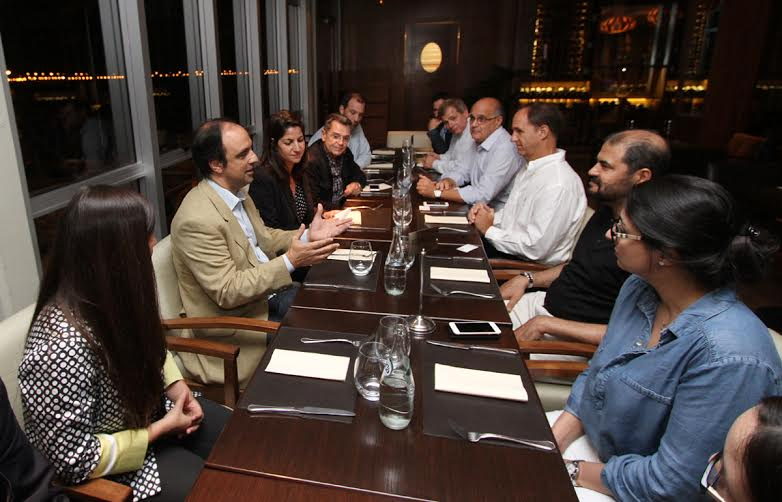 El intendente José Corral recibió a inversores de Dubai